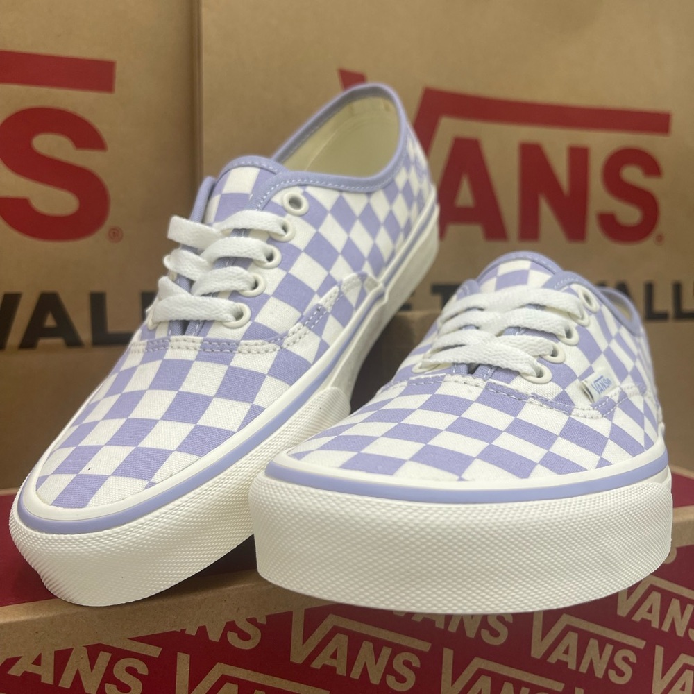 Vans WMNS Authentic
Checkerboard Lilac Sneakers 
VN000BW5LLC
 Lavender - Picture 3 of 16